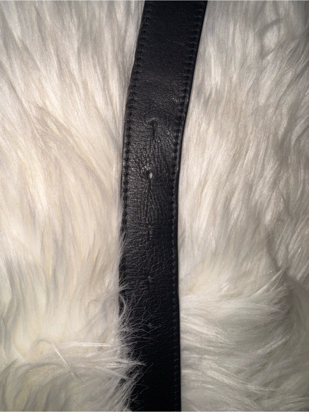 Giuseppe Zanotti Black Leather Belt with Signature Silver Logo Buckle - Picture 4 of 11